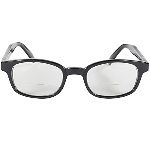 Pacific Coast Sunglasses X-Kd Readerz Clear Lens 2.00 Rectangular Sunglasses, Black, 55mm, 60mm2