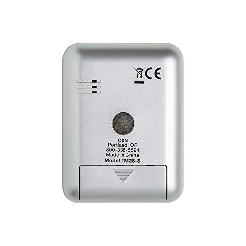 Cdn Mini Digital Kitchen Timer With Easy To Read Display And Magnetic Back, 100 Minute Maximum, Silver (Tm28-S) #TOP2