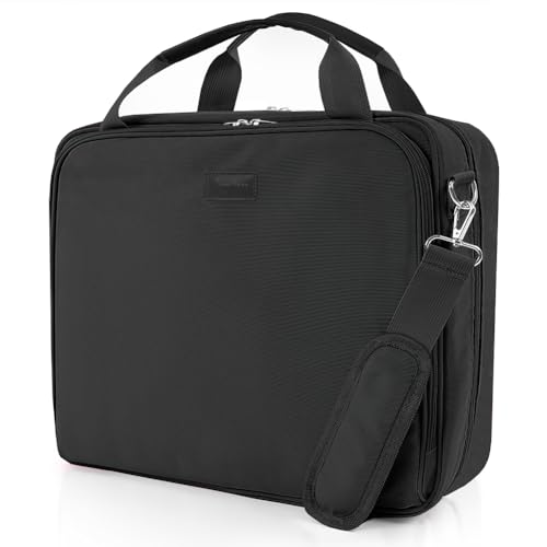 Classeur d'école à fermeture éclair SKYDUE 5,1 cm en tissu