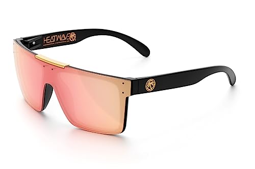Heat Wave Visual Quatro Sunglasses in Rose Gold