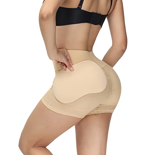 Image of Women's Hip Pads Shapewear Padded Underwear Shaping Thigh Shorts Dip Enhancer Butt Lifter