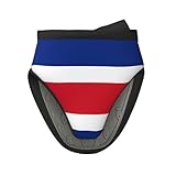 1 x Mini-Silikon-Flagge von Costa Rica, Ofenhandschuhe, Topflappen-Set, hitzebeständig, ideal zum Backen, Kochen und Camping