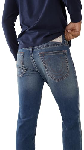 True Religion Mens Geno Slim Jean 32'' Inseam2