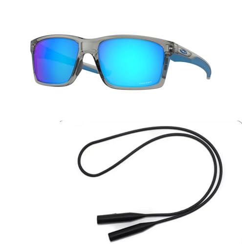 Oakley OO9264 Sunglasses Bundle: OO 9264 926442 Grey Ink and Universal Anti-slip Silicone Leash2