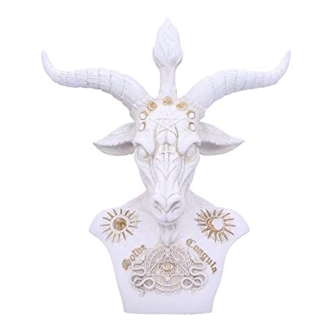 33.5cm White Baphomet Bust by Nemesis Now Cover