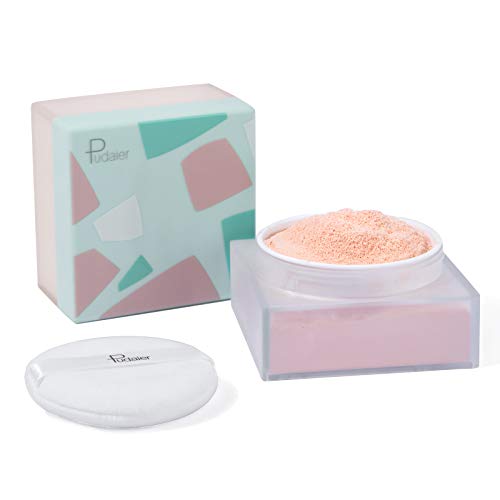 Loose Face Powder Long Lasting and Waterproof Oil Control Moisturizing Setting Powder Makeup 1.76 Oz