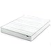 ZINUS 10 Inch Foam and Spring Mattress, Full, CertiPUR-US Certified Foams, Mattress in A Box, White
