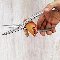 Amazon.com: 304不锈钢吃蟹工具家用神器蟹八件蟹钳夹蟹夹螃蟹Seafood