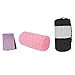 MotiveTech Yoga Towel with Mesh Bag Practical Comfortable Fitness Sweat Absorbing with Quick Dry Towel for Camping Home Gym Outdoor