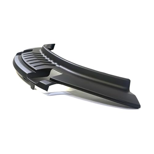 Image of FitParts Compatible with Ford F-150 2009-2014 Front Lower Bumper Deflector | Textured, With Tow Hook Hole, OEM 9L3Z17626B, FO1095228