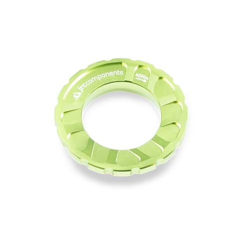 Rotor Lockring Externe Kizuna Vert Acide écrou usiné haute précision
