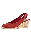 Decksohle aus echtem Leder Tamaris Damen Slingpumps 1-1-29613-24 523 schmal Größe: 38 EU