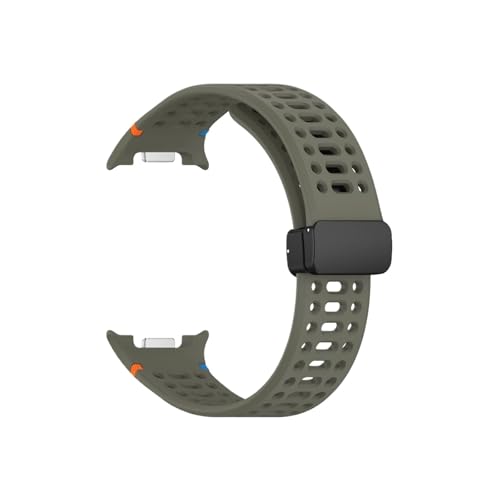 Bracelet silicone Samsung Galaxy Watch 8 ajustable pour éviter les irritations