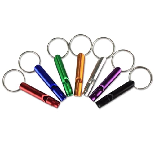 Set-of-7-Extra-Loud-Whistles-for-Camping-Hiking-Hunting-Outdoors-Sports-and-Emergency-Situations-Sturdy-but-Light-Aluminium-Key-Chain-Signals-08-inch