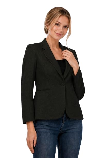 sognare Women's Blazer Coat || Regular Fit || Executive/Formal/Casual All-Season, Versatile & Fashionable Fully Lined Blazer-picture-53