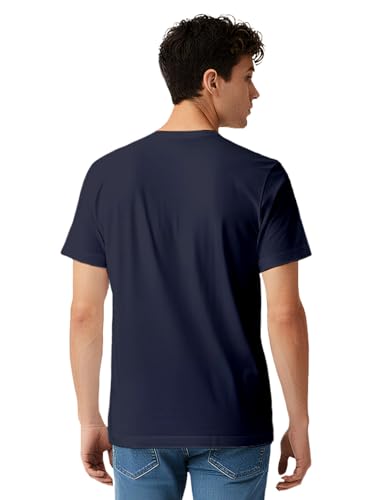 Image of 100% PIMA Cotton T Shirt for Man | Premium Men T-Shirts Regular Fit | Half Sleeve Round Neck Cotton Tshirt for Man | Mens Tees Made for Indian Climate | Available in 10 Colours