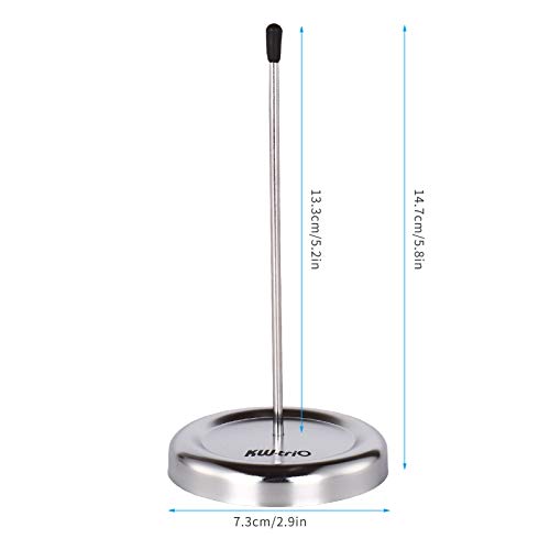 Kiboule Mesa totalmente de metal Suporte de recibos Spike Stick Bill Notas Papel Memo Fork Check Spi
