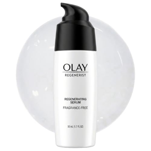 Olay Serum, Regenerist Light Gel Face Moisturizer, Fragrance-Free - Anti-Aging, Anti-Wrinkle, Hydrating, Firming, Smoothening, Improves Fine Lines and Elasticity - Amino Peptide Complex, 1.7 oz