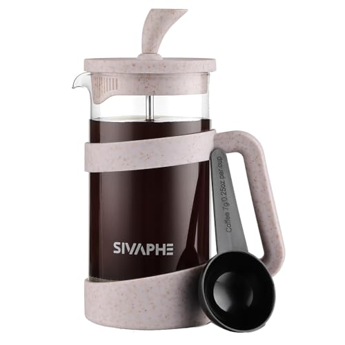 Sivaphe Small French Press 12 fl.oz Light-weight D