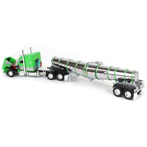 First Gear 1:64 Peterbilt 389 Mid Roof con Remolque Polar miniatura 4