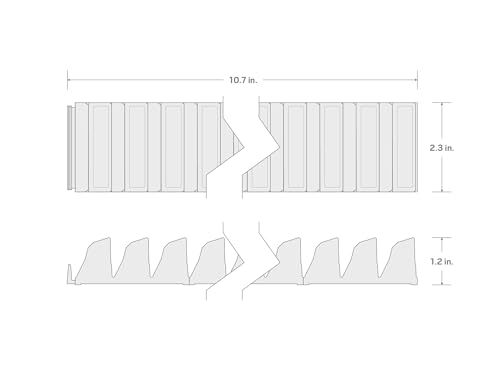 Organiseur modulaire TEKTON noir 10 outils support ODM91110 - 8