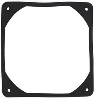 140mm Fan Silicone Soft Anti-Vibration Noise Reduction Silencer Gasket - Black