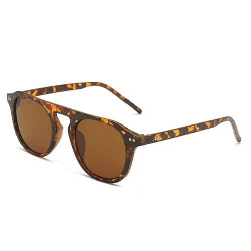 Lunettes de soleil vintage UV400 de luxe pour look rétro tendance