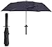 Regenschirme, Männer Ninja-ähnliche Japanische Form Taschenschirm Design Messer Falten Langgriff Schwarzer Regen Regenschirme,Schwarz,superiorquality