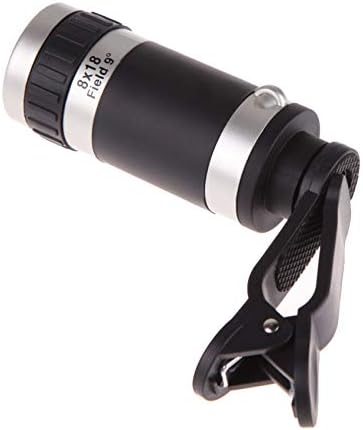 Shahn Macroid 8X Zoom Universal Mobile Phone Telescope Camera Lens with Tripod and Adjustable Holder