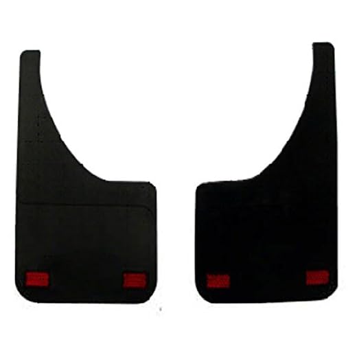 Tapalas 1375 - Faldones de protección o guardabarros para coche, 330 x 200 mm