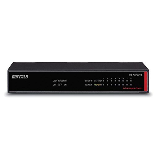 Buffalo Unmanaged 8 Port Business Switch (Bs-Gu2008) #TOP4