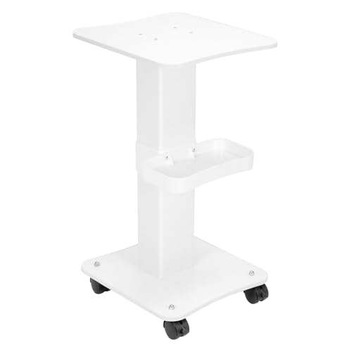 QWORK® Schönheitssalon Trolley, Kosmetikwagen, Friseur Rollwagen, Rollwagen zur Aufbewahrung von Schönheitsinstrumenten