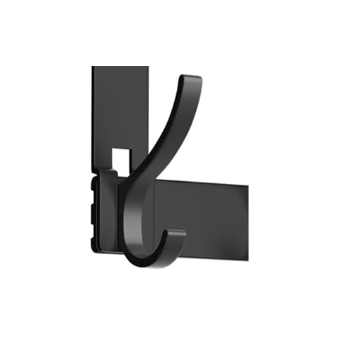Over The Door Hooks,No Nail Over Door Hanger Holder,No Assembly Required Large Over The Door Towel Rack with 12 Hooks, Heavy Duty hooks for Bathroom,Bedroom,Kitchen,Hanging Towels,Coats (White) Cover
