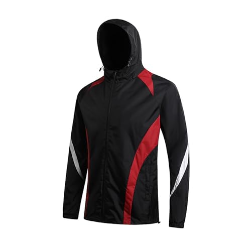 Generisch Chaqueta térmica de ciclismo para hombre, chaqueta de invierno suelta, chaqueta softshell ligera, chaqueta impermeable resistente al viento, chaqueta de secado rápido, transpirable, chaqueta