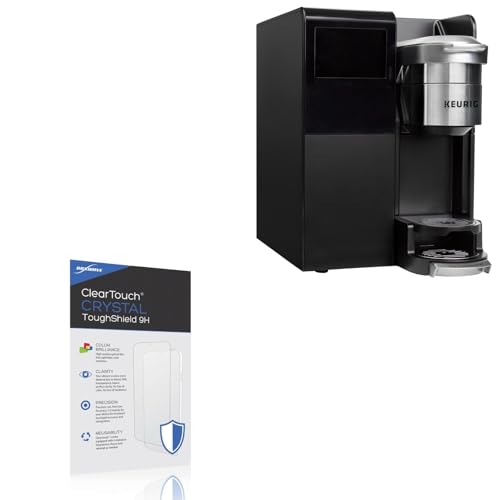 BoxWave Screen Protector Compatible with Keurig K-3500 - ClearTouch Crystal ToughShield 9H (2-Pack), Clear 9H Tough Flexible Film Screen Protector