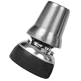 HIAKDOFT Accesorios de Puntales Antideslizantes para Bastones y Muletas, Material Inoxidable y Caucho, Ideales para Caminatas y Reemplazo Fácil