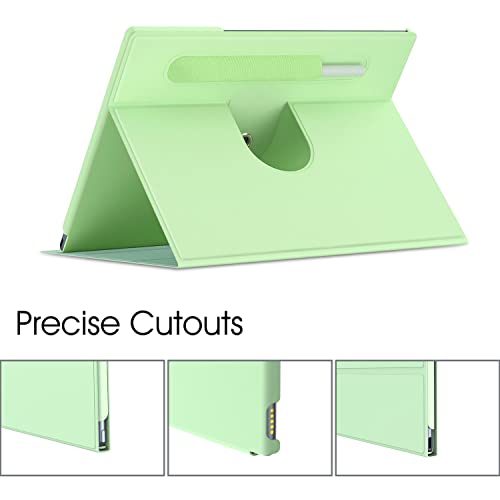 E Net-Case Case For Remarkable 2 Tablet -Slim Lightweight Multi-Viewing Angels Book Folio Cover Remarkable 2 Case With Pen Holder (Green) #TOP5