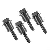 Steuerkettenführungsschraube für Chevy Impala, Opel 2.2, Saab 9-3 2003-2012 & 9-5 2010-2011, ersetzt OEM 11588522, Metall, schwarz, 4 Stück