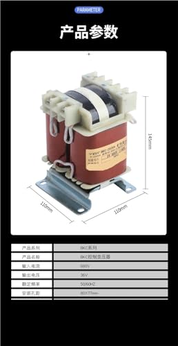 Transformateur minier BKC à haute isolation pour conversion 1140V et 660V vers 127V - 2