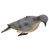 SUPVOX Modèle De Pigeon Simulé 1 Pièce Ornamental Gris Réaliste en PE pour Décoration...