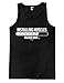 Installing Muscle - Please Wait Men's Tank Top T-shirt (Large, BLACK)