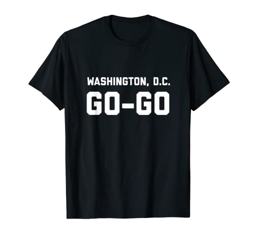 Cool Washington DC, I Love Go-Go Music regalo para todas las edades Camiseta