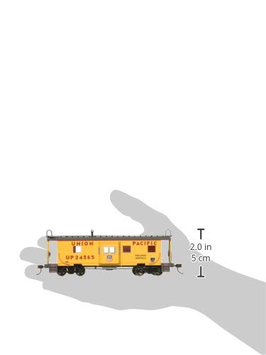 Bachmann Bay Window Caboose Caboose, Prototypical Yellow #TOP1