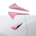 Tesheer for Pink Tesla Car Accessories Door Handle Covers for Pink 2014-2026 Model 3 Highland with HW 4.0 Camera Covers for Model 3 Side Mirror Trim Strips for Tesla Model 3 Accessories (8PCS)