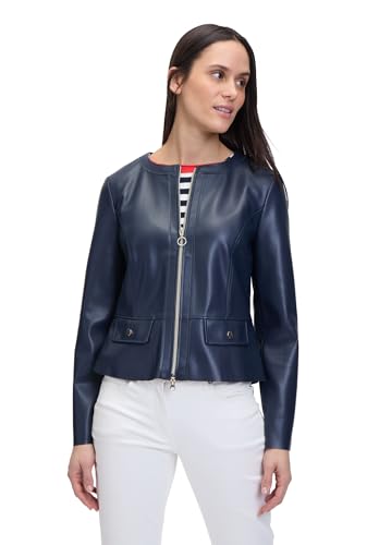 Blazer court à fermeture zippée Betty Barclay pour femme en style moderne