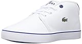 Lacoste Unisex-Child Juniors' Ampthill Sneaker (Retired Edition), White 1.0, 3