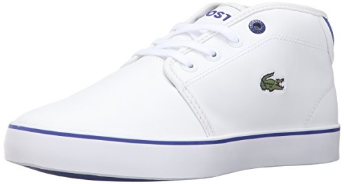 Lacoste Unisex-Child Juniors' Ampthill Sneaker (Retired Edition), White 1.0, 3
