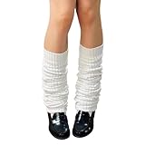 [MOOKISOO] ルーズソックス 120cm 可愛い 白無地 高校生 中学生 衣装 仮装 コスチューム スクールソックス コスプレ 女の子 靴下 冷え対策 [並行輸入品]