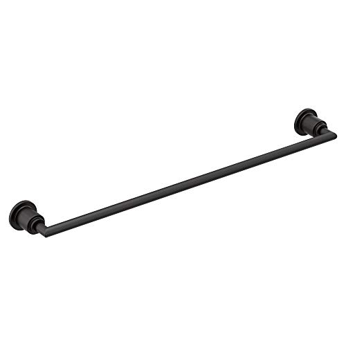 Free Shipping Offer Moen YB0824CH Arris 24-Inch Towel Bar, Matte Black