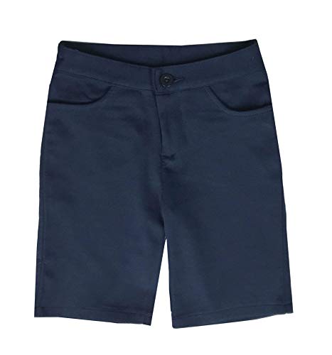 unik Girls Uniform Bermuda Shorts Navy Khaki Size 4-16